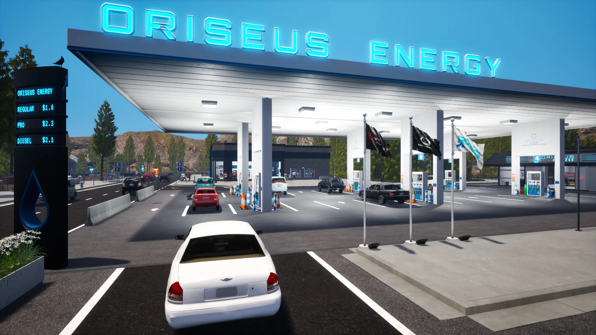 休息区模拟器/Rest Area Simulator