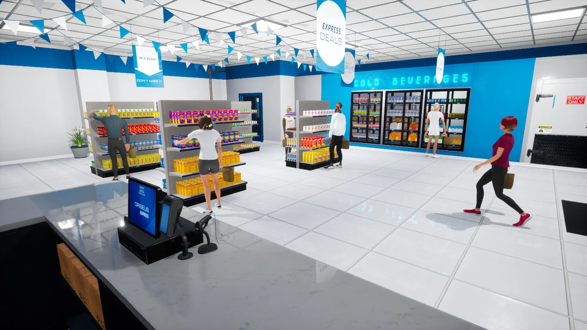 休息区模拟器/Rest Area Simulator