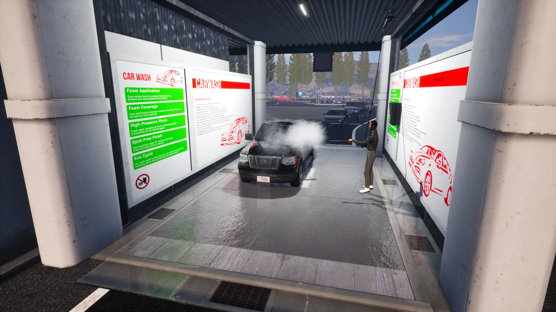 休息区模拟器/Rest Area Simulator