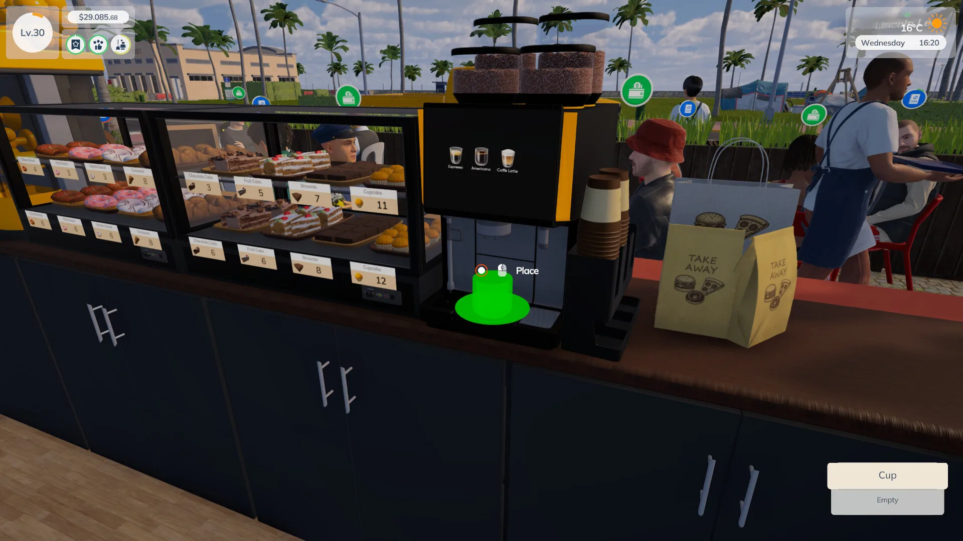 咖啡館經營模擬/Cafe Business Manager 豪華中文版免費下載