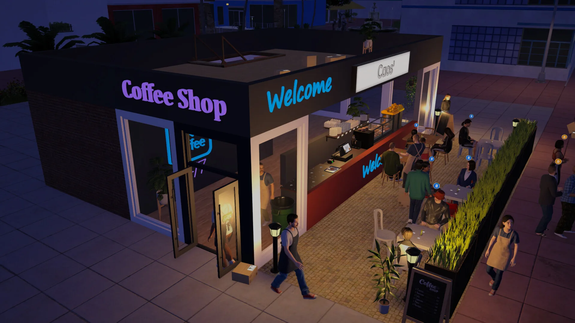 咖啡館經營模擬/Cafe Business Manager 豪華中文版免費下載